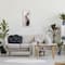 Stupell Industries Minimal Woodland Rabbit with Perched Birds Painting in Gray Frame Wall Art